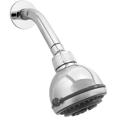 7010 Duş Başlığı Pirinç Borulu, Krom