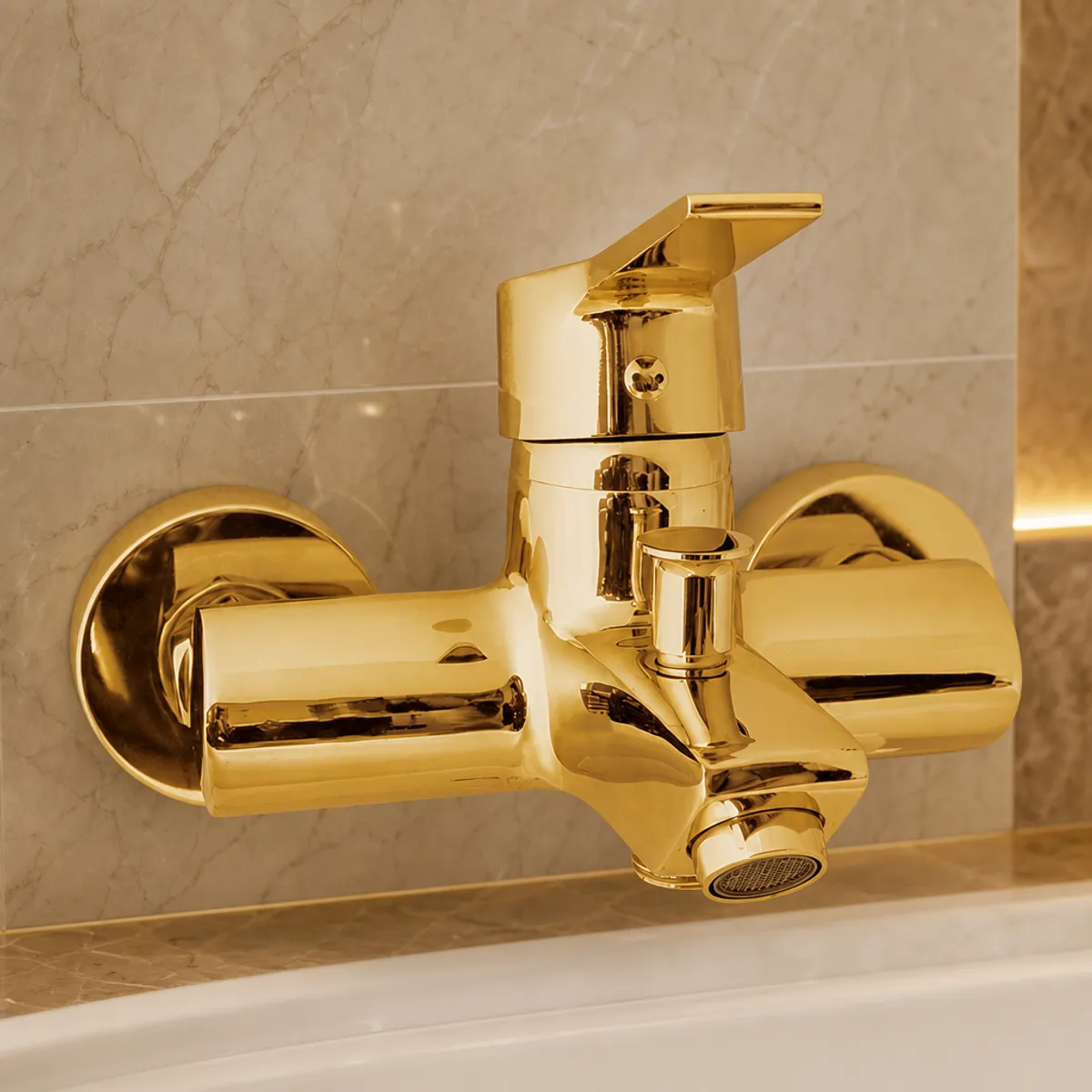 9604-02 Banyo Bataryası Altın — Uygulama görseli